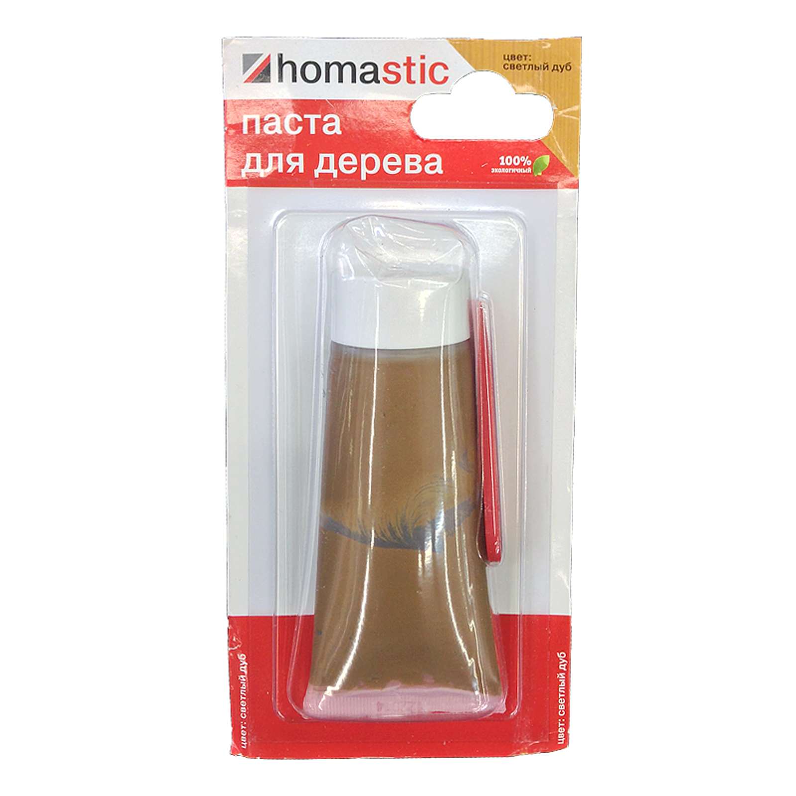 Паста HOMASTIC для восстановления паркета и ламината, Светлый Дуб