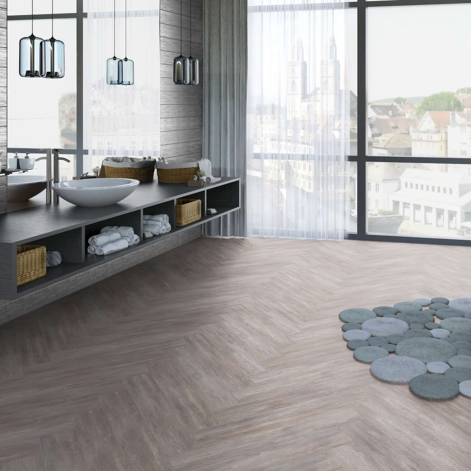 Плитка ПВХ клеевая Tarkett Art Vinyl Lounge Moby 230345023