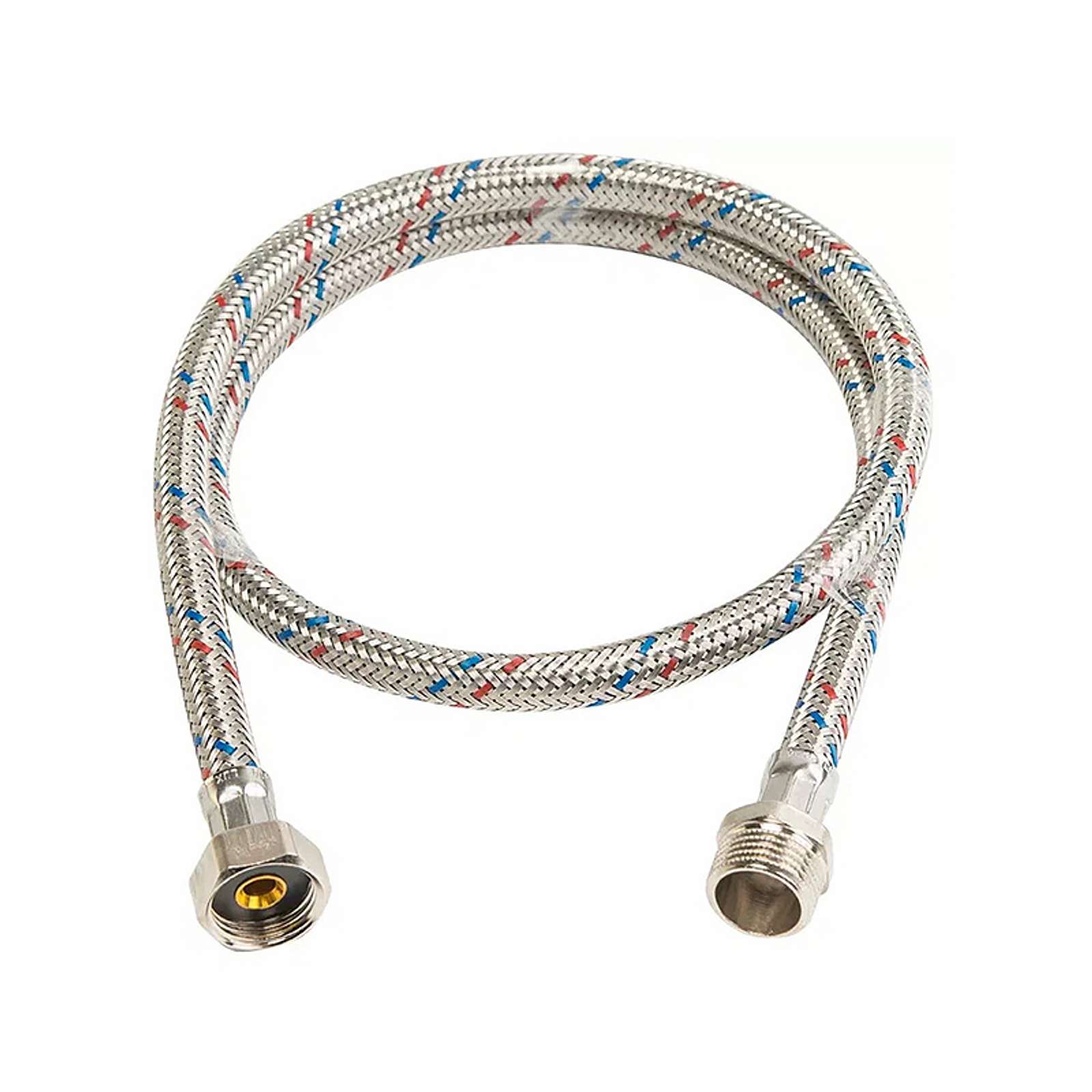 Гибкая подводка для воды 1/2" ВР-НР 40см Aqualine