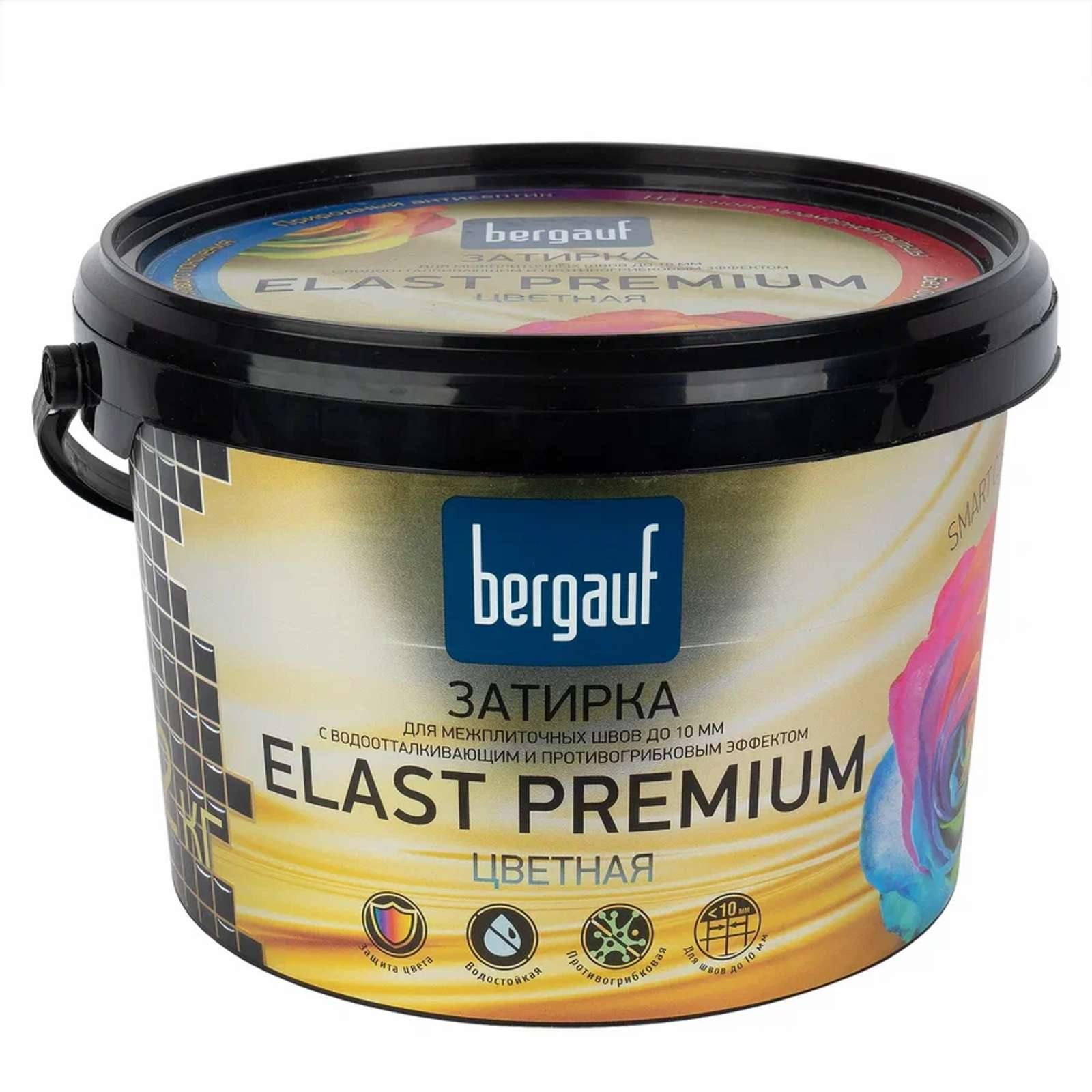 Затирка Bergauf Elast Premium терракот, 2 кг