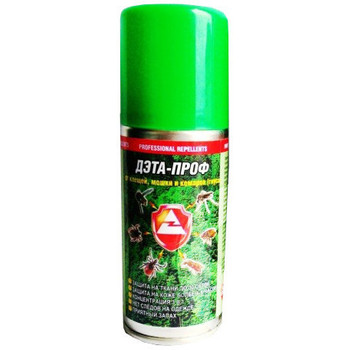 Аэрозоль для защиты от комаров Дэта-Проф 3 в 1, 140мл