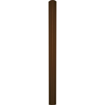 Металлоштакетник ТР-П 89 RAL 8017 коричневый, 1,5 м