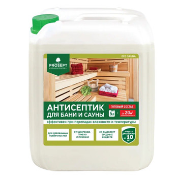 Антисептик для бань и саун Prosept Eco Sauna 5л
