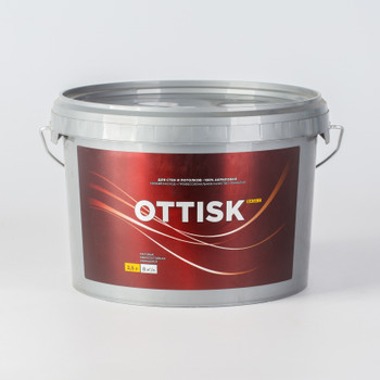 Краска для стен и потолков OTTISK моющаяся база С 2,5 л