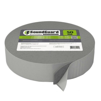 Демпферная виброгасящая лента SoundGuard Band Rubber 12000х50х4 мм