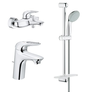 Комплект смесителей Grohe Eurostyle New 124416 3 в 1