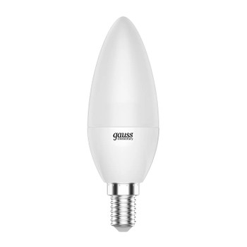 Лампа светодиодная Gauss свеча 10Вт E14 нейтральный белый свет 4100K