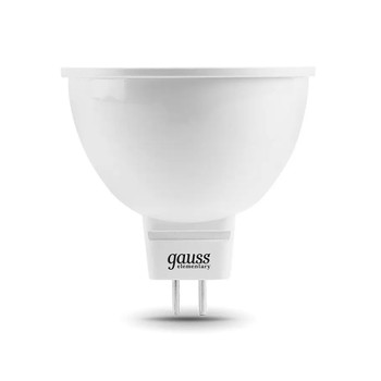 Лампа светодиодная Gauss рефлектор 6Вт GU5.3 нейтральный белый свет 4100К