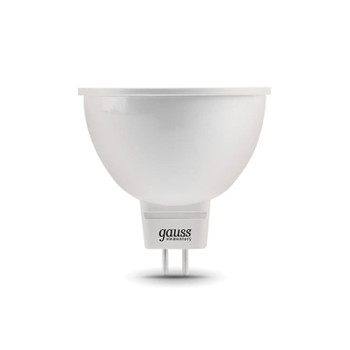 Лампа светодиодная Gauss рефлектор 7Вт GU5.3 нейтральный белый свет 4100K