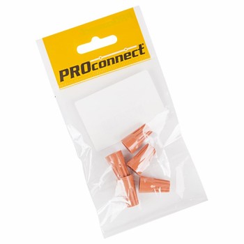 Соединительный изолирующий зажим оранжевый (1,5 до 6,0 кв, мм2) СИЗ-3 PROCONNECT Индивидуальная упаковка 5 шт