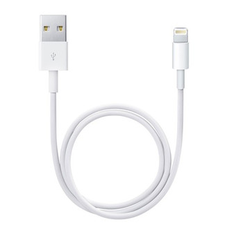 USB кабель для iPhone 5/5S/5C шнур 1м белый