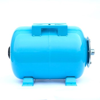 Гидроаккумулятор Этерна H100 (горизонтальный синий)