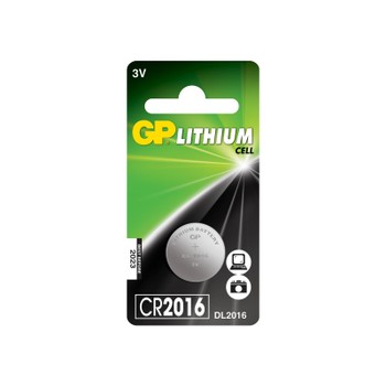 Батарейка литиевая дисковая GP Lithium CR2016 - 1 шт. в блистере