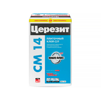 Клей для плитки (С1 Т) Ceresit CM14, 25 кг