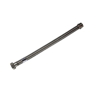 Металлическая подводка для газа 3/4" 0,8 м (гайка/штуцер)