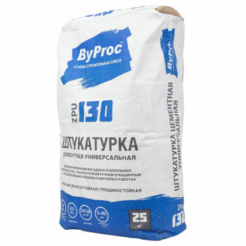 Штукатурка цементная универсальная ByProc 25 кг