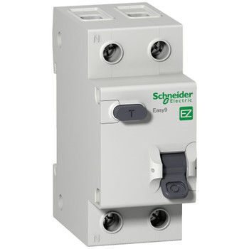 Автоматический выключатель диф. тока 2п (1P+N) C 40А Schneider EASY9