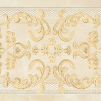 Керамическая плитка Palladio beige decor 1 Gracia Ceramica 250х600 (1-й сорт)