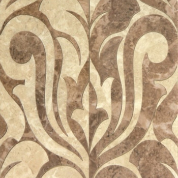 Керамическая плитка Saloni brown decor 1 Gracia Ceramica 300х500 (1-й сорт)