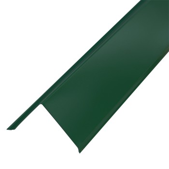 Планка торцевая 95х120х2000 (ПЭ-RAL 6005-0,45мм) зеленый мох