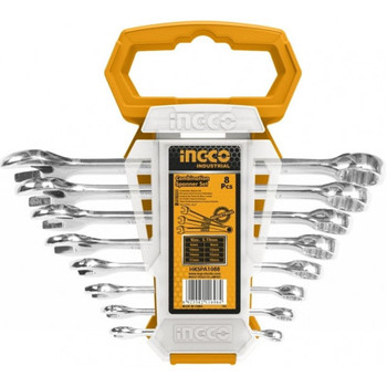 Набор комбинированных гаечных ключей INGCO HKSPA1088-I, 8 шт
