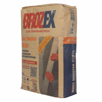 Штукатурка гипсово-цементная Brozex Микс Минерал CGP 33, 20 кг
