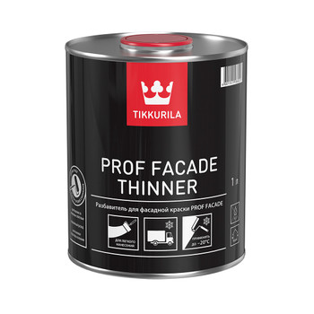 Растворитель Tikkurila Prof Facade Thinner для краски Prof Facade 1 л