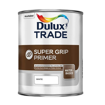 Грунтовка Dulux Super Grip Primer для сложный поверхностей, белая 2,5 л