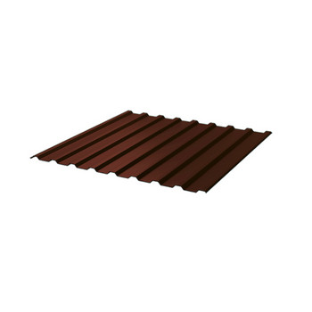 Профнастил С-8 1200х2000 (ПЭ-NormanMP-RAL 8017-0,5мм) коричневый шоколад