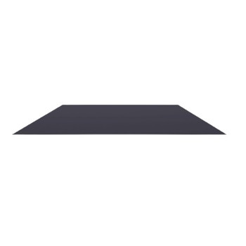 Лист плоский 1,25х2м (ПЭ-RAL 7024-0,45мм) серый графит