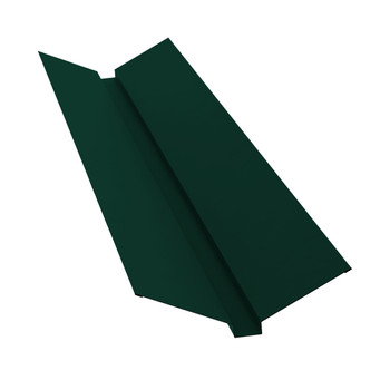Планка ендовы верхняя 76х80х2000 (ПЭ-RAL 6005-0,45мм) зеленый мох