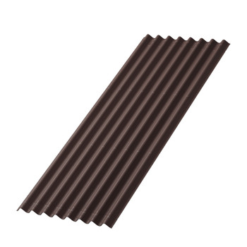 Ондулин SMART DIY лист коричневый 1950х760мм