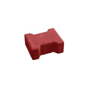 Плитка тротуарная Катушка 200х165х60 мм красный