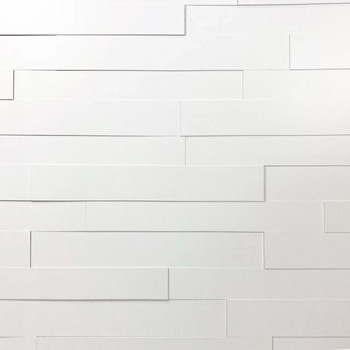 Панель стеновая 3D МДФ Белый 1,13кв.м Stella