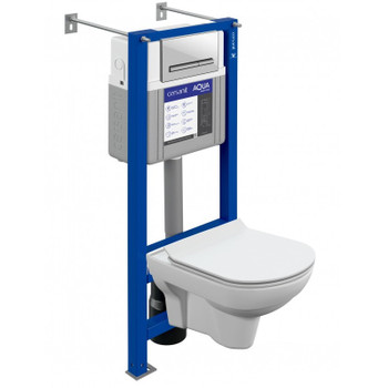 Комплект инсталяции Cersanit Aqua Smart M40 с унитазом City CO DPL EO slim (63485)
