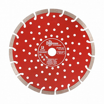 Диск алмазный отрезной Trio-Diamond 230x2,25x22,2-18 Сегментный серия Grand hot press