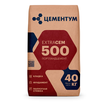 Цемент ExtraCEM 500 ЦЕМ II/А-И 42,5Б(Н) Holcim 40 кг