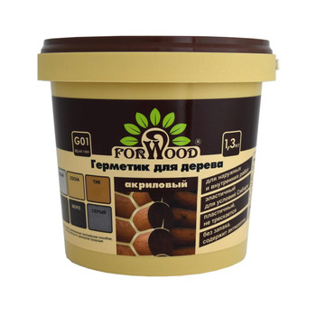 Герметик для дерева Forwood сосна 1,3 кг