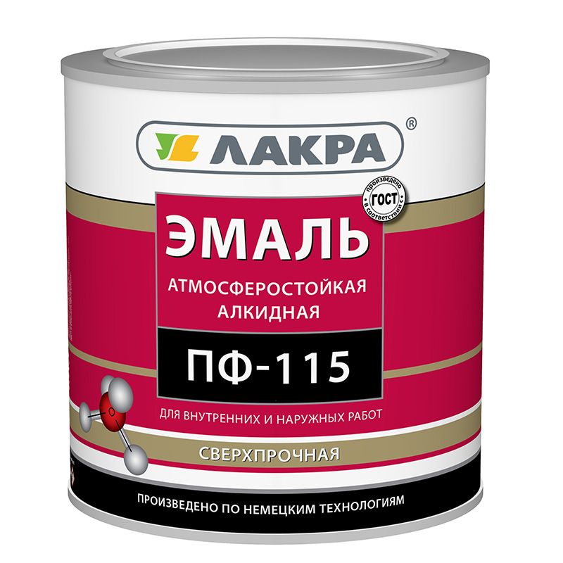 Эмаль ПФ-115 Лакра голубая, глянцевая, 2,8кг