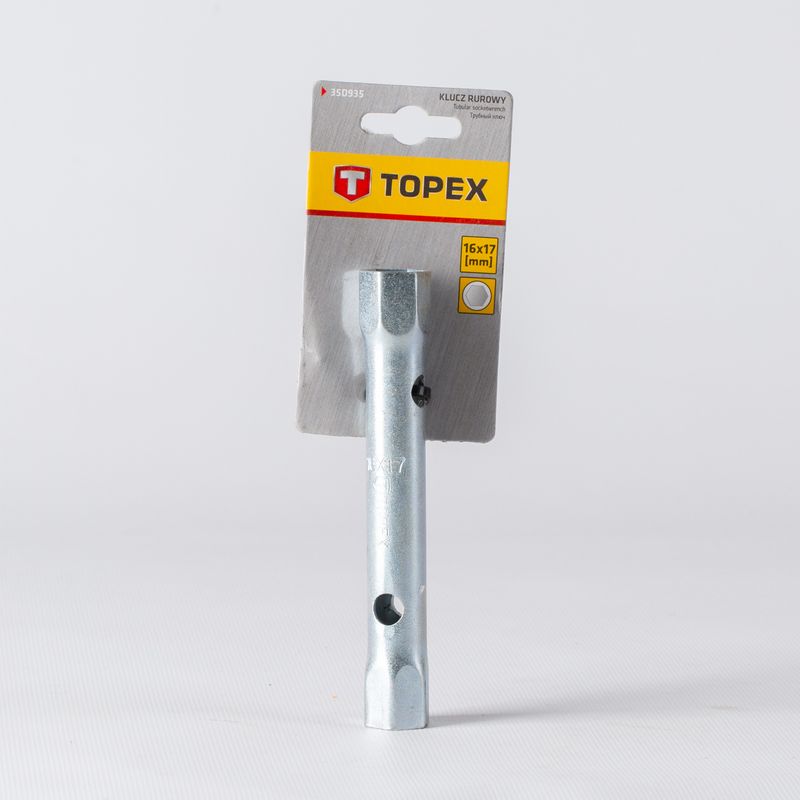 Ключ торцевой трубчатый Topex, 16×17 мм