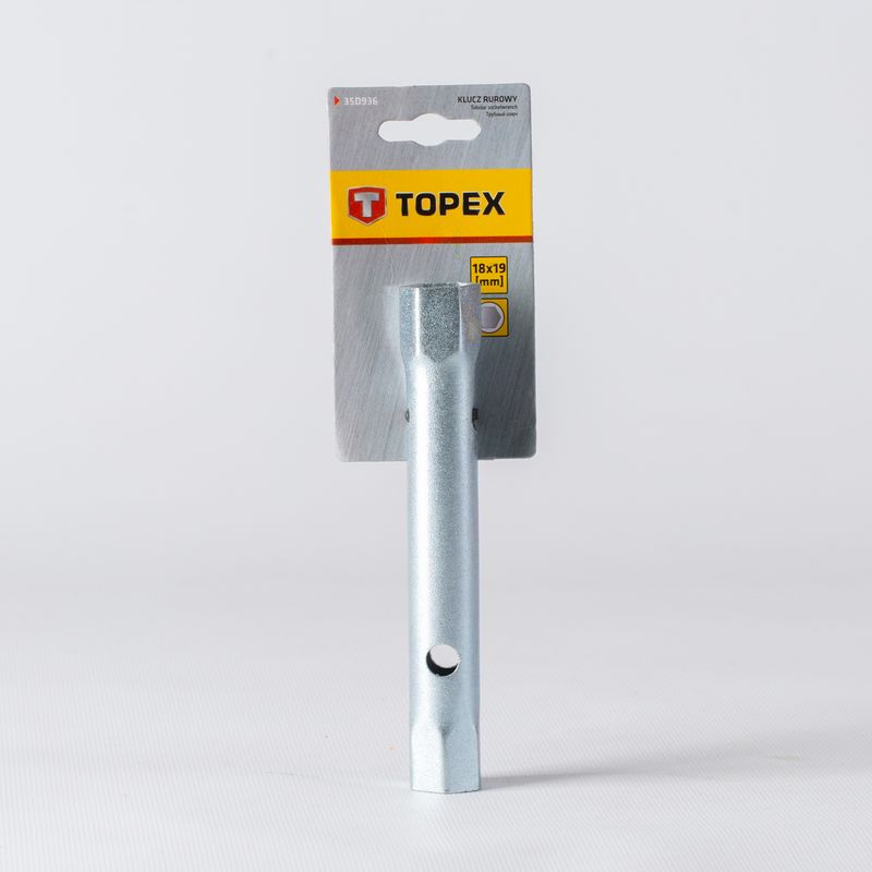 Ключ торцевой трубчатый Topex, 18×19 мм
