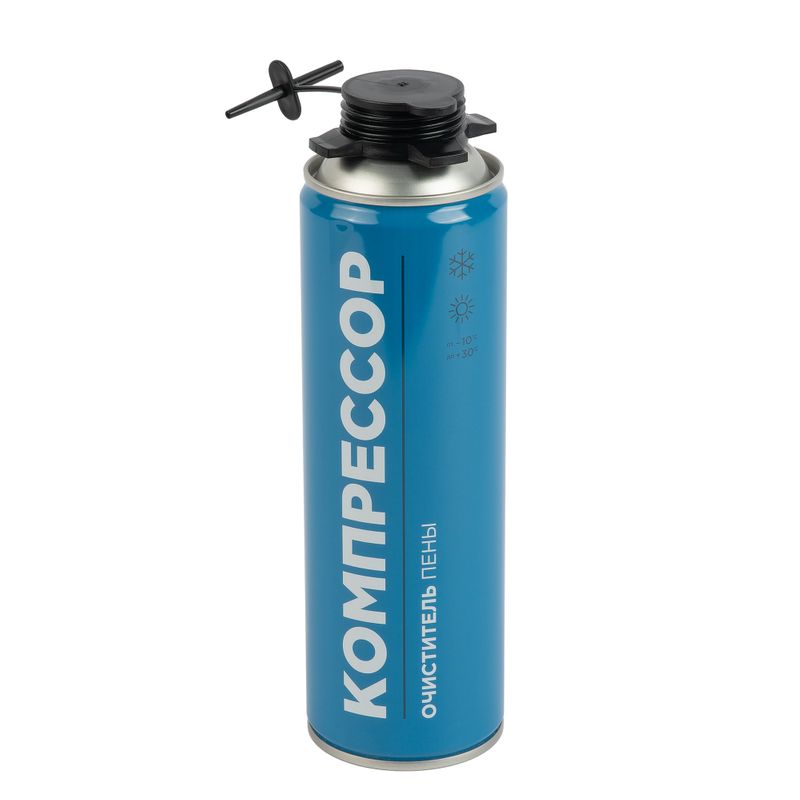 Очиститель монтажной пены Компрессор, 500 мл