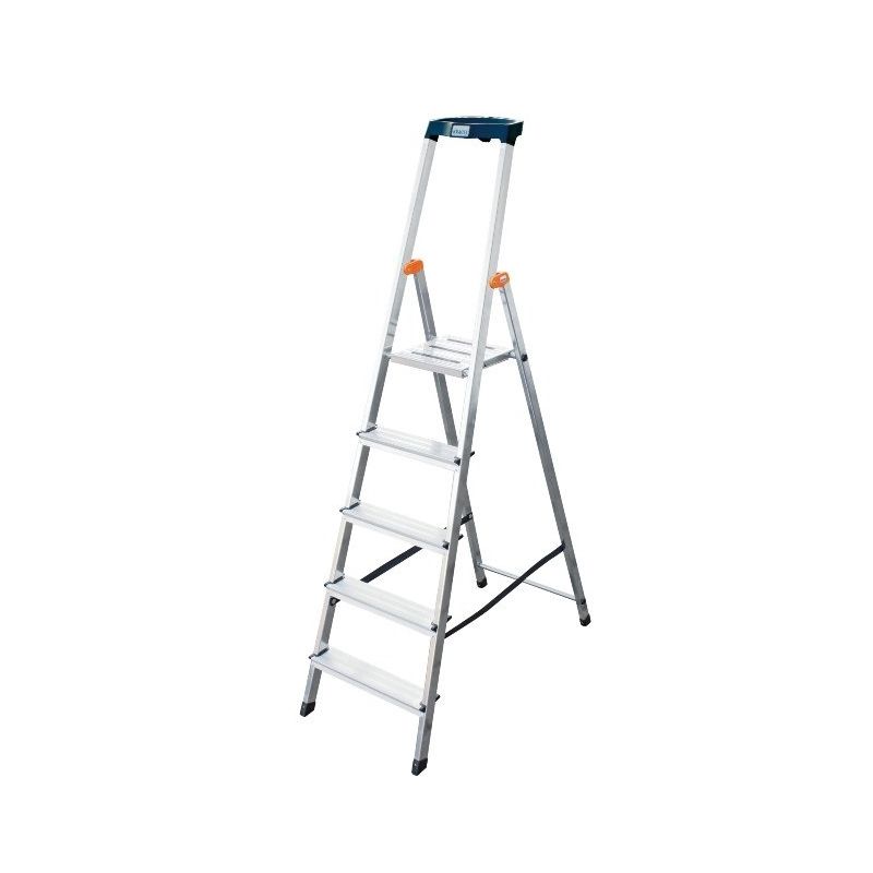 Складная стремянка с полочкой KRAUSE SAFETY 5 ступеней