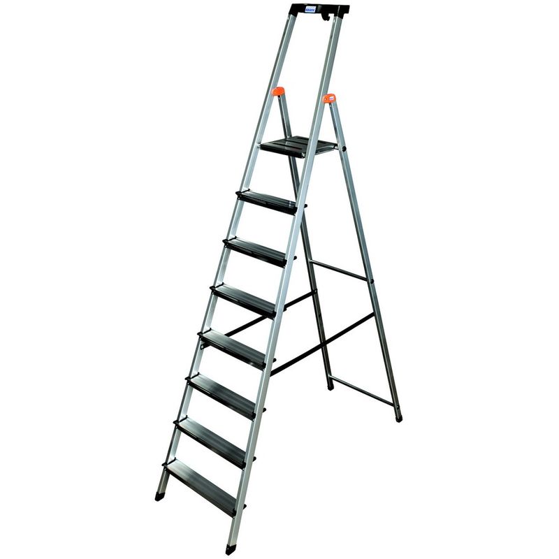 Складная стремянка с полочкой KRAUSE SAFETY 8 ступеней