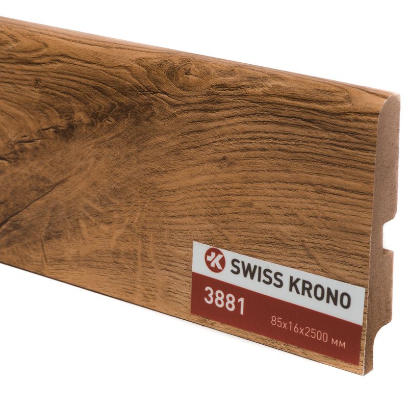 фото Плинтус kronopol p85 3881 mint oak 2500х85х16мм