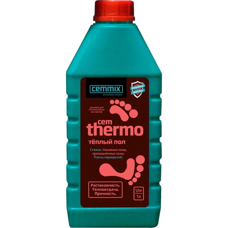 фото Добавка для заливки теплых полов cemthermo, 1 л cemix