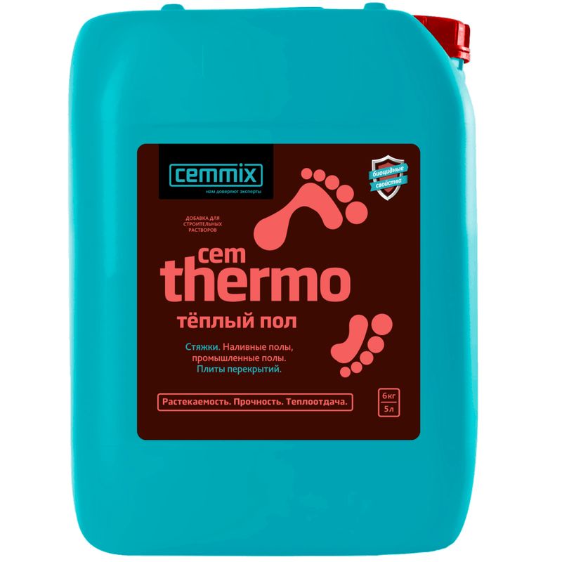 фото Добавка для заливки теплых полов cemthermo, 5 л cemix