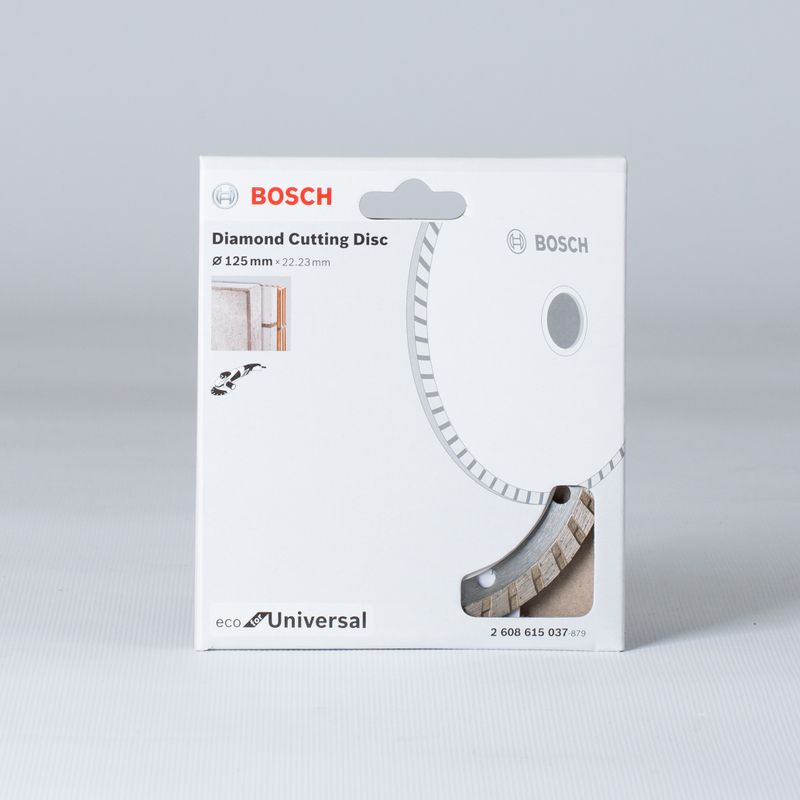 фото Диск алмазный eco turbo 125х22,23 мм bosch