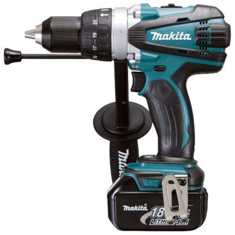 Дрель-шуруповерт ударный MAKITA DHP458RFE
