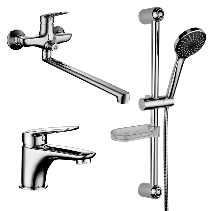 Комплект смесителей Lemark Set LM7302C 3 в 1